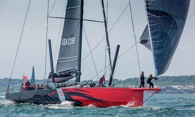 Storm force winds in the Mid-Atlantic - 2015 Transatlantic Race © Daniel Forster / NYYC